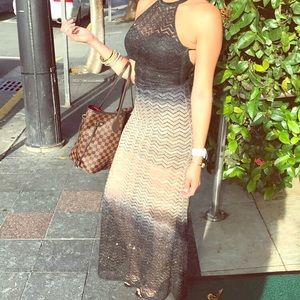 Black long formal dress